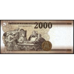 Hongrie - Pick 204a - 2'000 forint - Série CD - 2016 - Etat : NEUF
