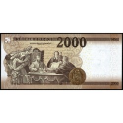 Hongrie - Pick 204a - 2'000 forint - Série CF - 2016 - Etat : NEUF