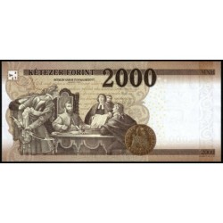 Hongrie - Pick 204b - 2'000 forint - Série CH - 2020 - Etat : NEUF