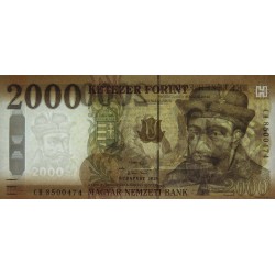 Hongrie - Pick 204b - 2'000 forint - Série CH - 2020 - Etat : NEUF