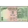 Inde - Pick 94Ab_3 - 5 rupees - Série 78B - Lettre R - 2010 - Etat : NEUF