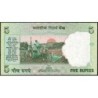 Inde - Pick 94Ab_3 - 5 rupees - Série 78B - Lettre R - 2010 - Etat : NEUF