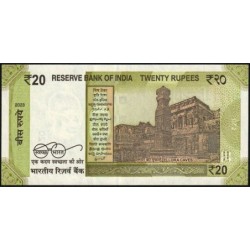 Inde - Pick 110e_1 - 20 rupees - Série 81T - Lettre A - 2023 - Etat : NEUF