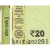 Inde - Pick 110e_1 - 20 rupees - Série 81T - Lettre A - 2023 - Etat : NEUF