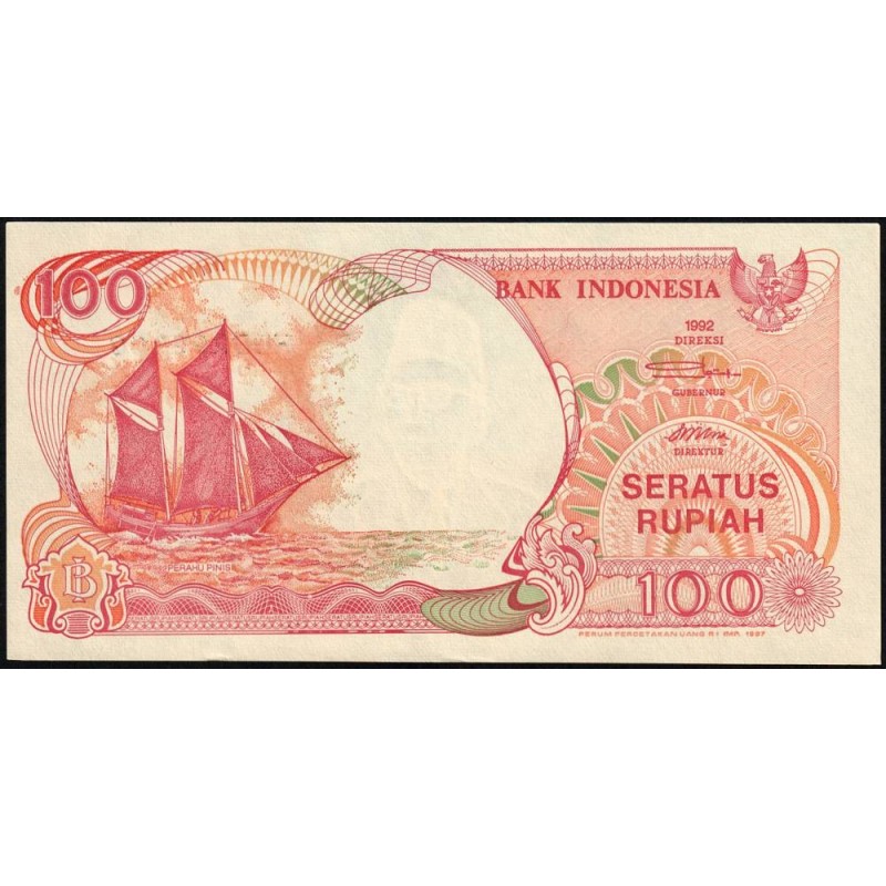 Indonésie - Pick 127f - 100 rupiah - Série HDD - 1997 - Etat : NEUF