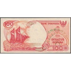 Indonésie - Pick 127h - 100 rupiah - Série ZPB - 2000 - Etat : NEUF