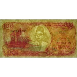 Indonésie - Pick 127h - 100 rupiah - Série ZPB - 2000 - Etat : NEUF