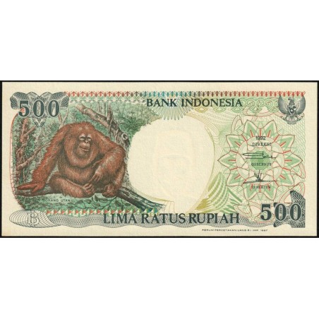 Indonésie - Pick 128f - 500 rupiah - Série SZE - 1997 - Etat : NEUF