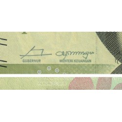 Indonésie - Pick 154c_1 - 1'000 rupiah - Série HAC - 2016/2018 - Etat : NEUF