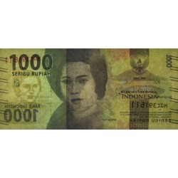 Indonésie - Pick 154c_1 - 1'000 rupiah - Série HAC - 2016/2018 - Etat : NEUF