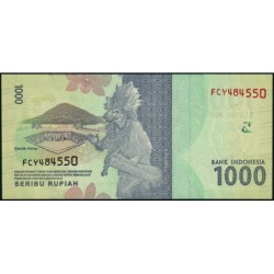 Indonésie - Pick 154e - 1'000 rupiah - Série FCY - 2016/2021 - Etat : NEUF