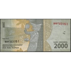 Indonésie - Pick 155a - 2'000 rupiah - Série BAF - 2016/2016 - Etat : NEUF