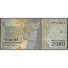 Indonésie - Pick 155a - 2'000 rupiah - Série BAF - 2016/2016 - Etat : NEUF
