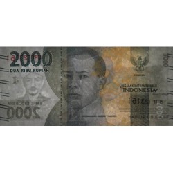 Indonésie - Pick 155a - 2'000 rupiah - Série BAF - 2016/2016 - Etat : NEUF