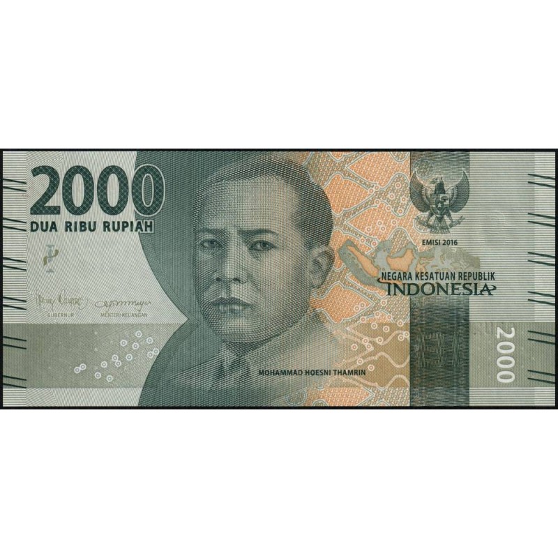 Indonésie - Pick 155e - 2'000 rupiah - Série OMU - 2016/2020 - Etat : NEUF