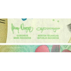 Indonésie - Pick 162a - 1'000 rupiah - Série DAL - 2022/2022 - Etat : NEUF