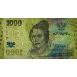 Indonésie - Pick 162a - 1'000 rupiah - Série DAL - 2022/2022 - Etat : NEUF