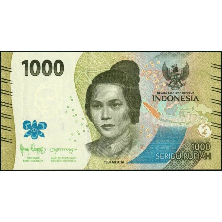 Indonésie - Pick 162c - 1'000 rupiah - Série DBE - 2022/2022 - Etat : NEUF