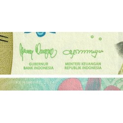 Indonésie - Pick 162c - 1'000 rupiah - Série DBE - 2022/2022 - Etat : NEUF