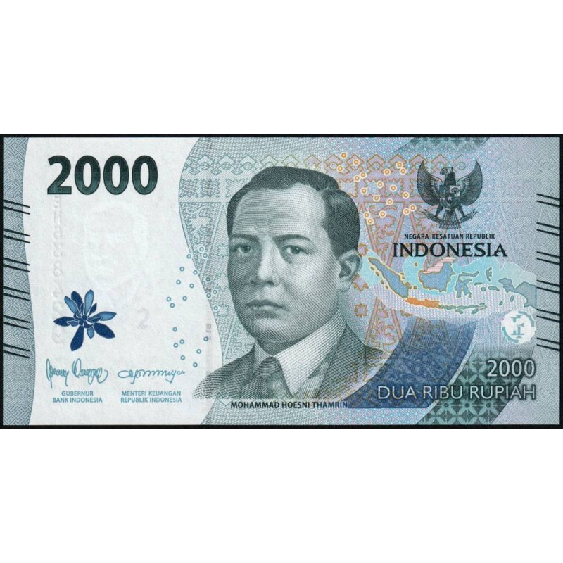 Indonésie - Pick 163b - 2'000 rupiah - Série JEN - 2022/2023 - Etat : NEUF