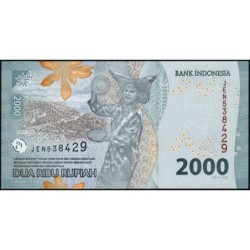 Indonésie - Pick 163b - 2'000 rupiah - Série JEN - 2022/2023 - Etat : NEUF