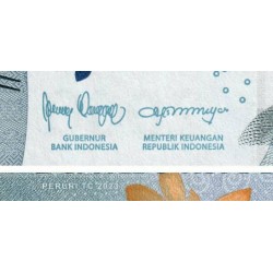 Indonésie - Pick 163b - 2'000 rupiah - Série JEN - 2022/2023 - Etat : NEUF
