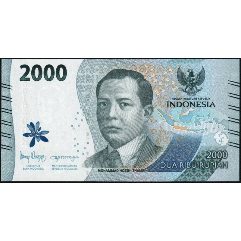 Indonésie - Pick 163b - 2'000 rupiah - Série WCQ - 2022/2023 - Etat : NEUF