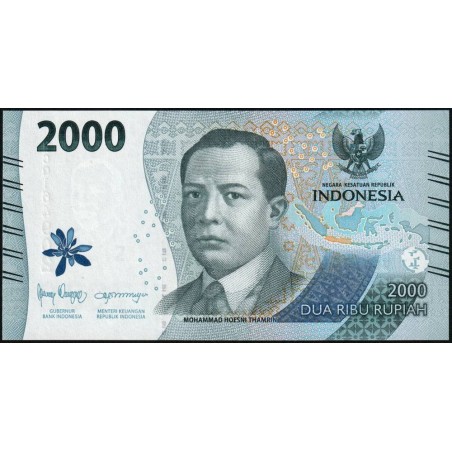 Indonésie - Pick 163b - 2'000 rupiah - Série WCQ - 2022/2023 - Etat : NEUF