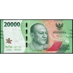 Indonésie - Pick 166c - 20'000 rupiah - Série VBN - 2022/2024 - Etat : NEUF