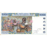 Bénin - Pick 213Bm - 5'000 francs - 2003 - Etat : SUP
