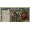 Bénin - Pick 213Bm - 5'000 francs - 2003 - Etat : SUP