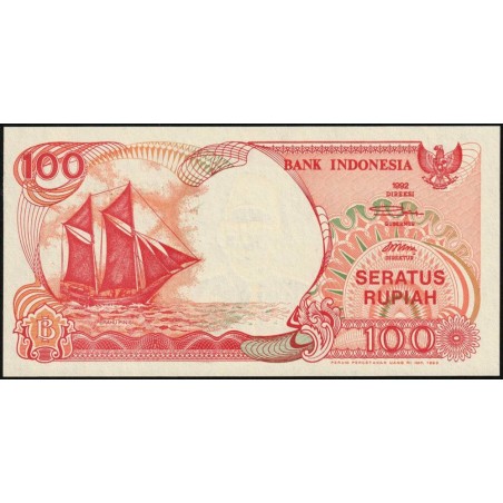 Indonésie - Pick 127a - 100 rupiah - Série NAZ - 1992/1992 - Etat : NEUF