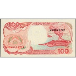 Indonésie - Pick 127b - 100 rupiah - Série QMO - 1992/1993 - Etat : NEUF