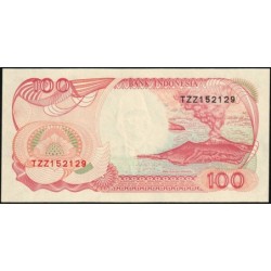Indonésie - Pick 127e - 100 rupiah - Série TZZ - 1992/1996 - Etat : NEUF