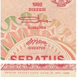 Indonésie - Pick 127e - 100 rupiah - Série TZZ - 1992/1996 - Etat : NEUF