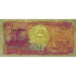 Indonésie - Pick 127g - 100 rupiah - Série UGV - 1992/1999 - Etat : NEUF