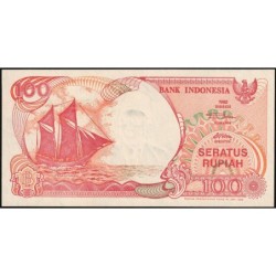 Indonésie - Pick 127g - 100 rupiah - Série VFB - 1992/1999 - Etat : NEUF