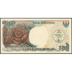 Indonésie - Pick 128g - 500 rupiah - Série BDT - 1992/1998 - Etat : NEUF
