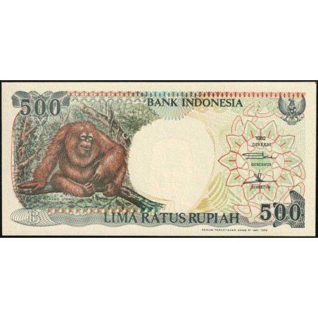 Indonésie - Pick 128g - 500 rupiah - Série CFA - 1992/1998 - Etat : NEUF
