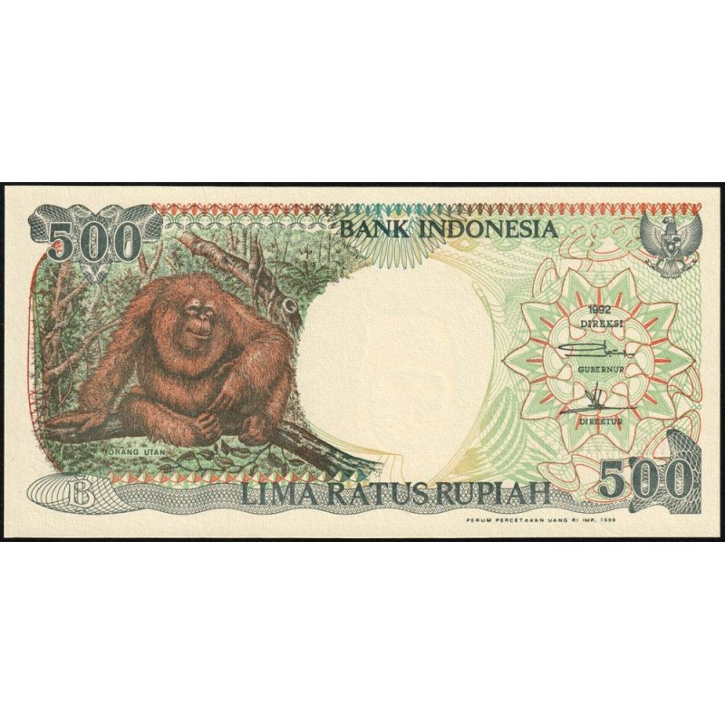 Indonésie - Pick 128g - 500 rupiah - Série KEO - 1992/1998 - Etat : NEUF