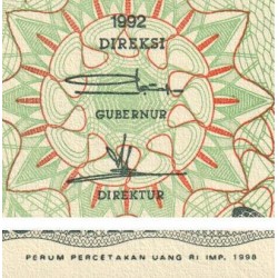 Indonésie - Pick 128g - 500 rupiah - Série KEO - 1992/1998 - Etat : NEUF