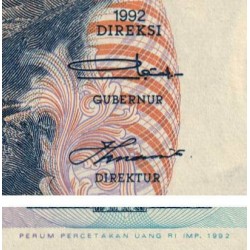 Indonésie - Pick 129a - 1'000 rupiah - Série EAZ - 1992/1992 - Etat : NEUF