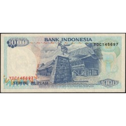 Indonésie - Pick 129c - 1'000 rupiah - Série YDC - 1992/1994 - Etat : SUP+