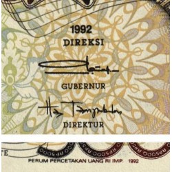 Indonésie - Pick 130a - 5'000 rupiah - Série EAD - 1992/1992 - Etat : NEUF