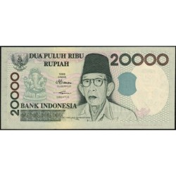 Indonésie - Pick 138e - 20'000 rupiah - Série ULM - 1998/2002 - Etat : NEUF