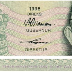 Indonésie - Pick 138e - 20'000 rupiah - Série YEW - 1998/2002 - Etat : NEUF