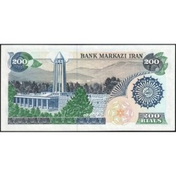 Iran - Pick 127a - 200 rials - Série 73/2 - 1980 - Etat : NEUF