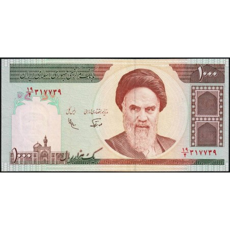 Iran - Pick 143a - 1'000 rials - Série 19/4 - 1992 - Etat : NEUF