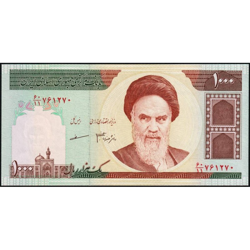 Iran - Pick 143f - 1'000 rials - Série 60/11 - 2008 - Etat : NEUF