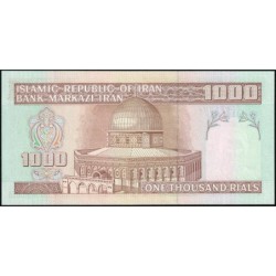 Iran - Pick 143f - 1'000 rials - Série 60/11 - 2008 - Etat : NEUF